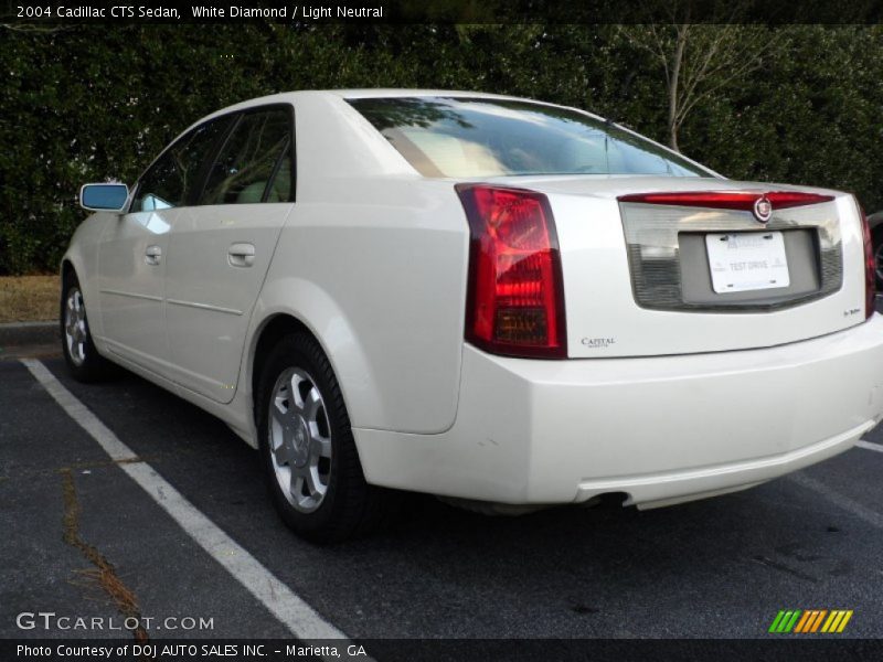White Diamond / Light Neutral 2004 Cadillac CTS Sedan
