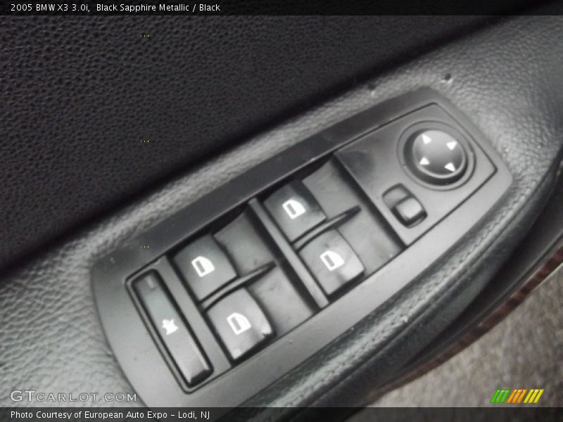 Black Sapphire Metallic / Black 2005 BMW X3 3.0i