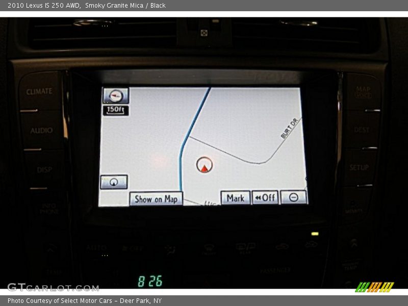 Smoky Granite Mica / Black 2010 Lexus IS 250 AWD