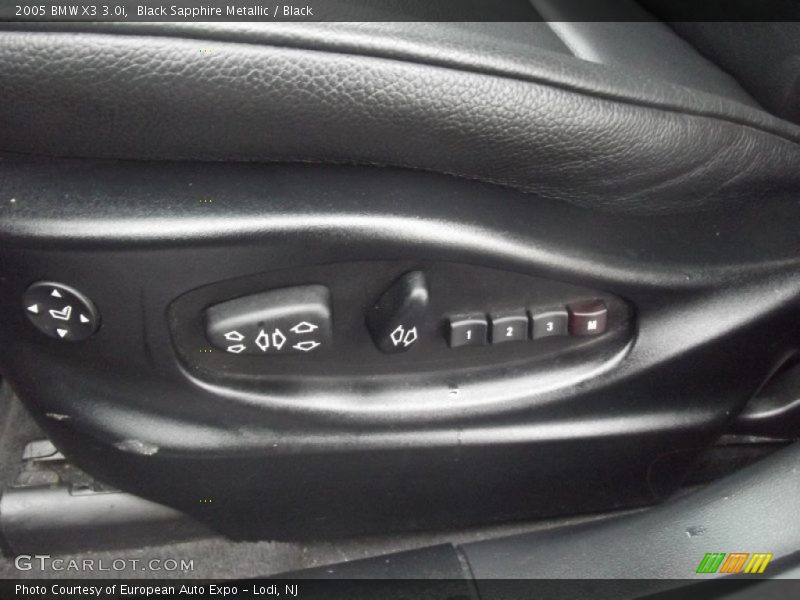 Black Sapphire Metallic / Black 2005 BMW X3 3.0i