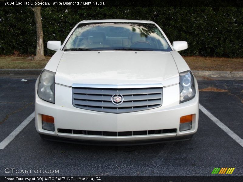 White Diamond / Light Neutral 2004 Cadillac CTS Sedan