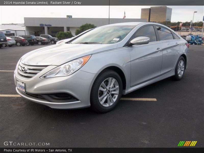 Radiant Silver / Gray 2014 Hyundai Sonata Limited