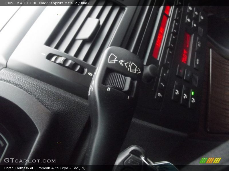 Black Sapphire Metallic / Black 2005 BMW X3 3.0i
