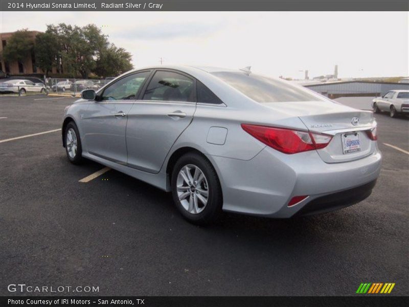 Radiant Silver / Gray 2014 Hyundai Sonata Limited