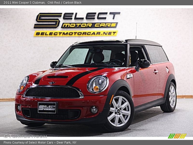 Chili Red / Carbon Black 2011 Mini Cooper S Clubman