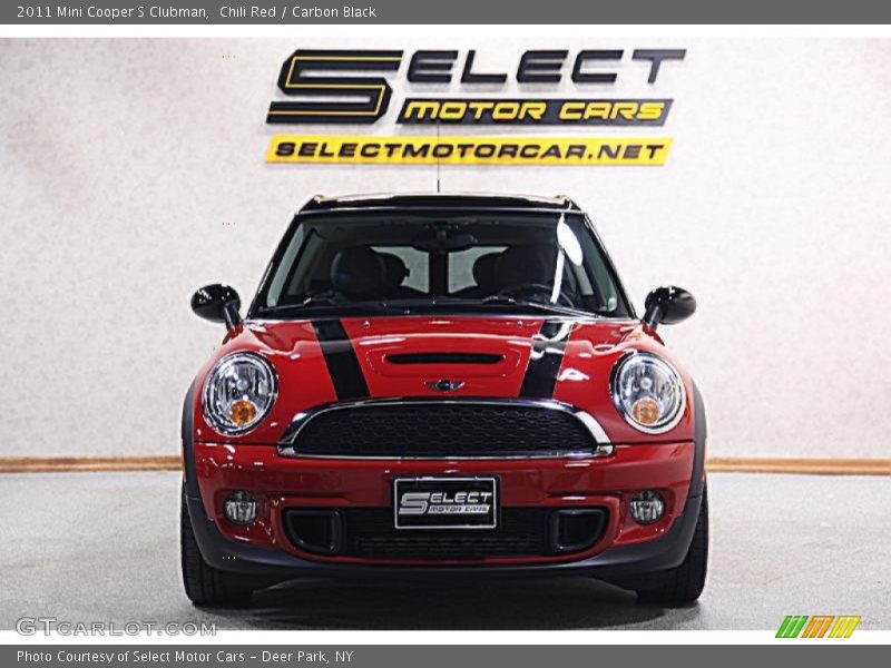 Chili Red / Carbon Black 2011 Mini Cooper S Clubman