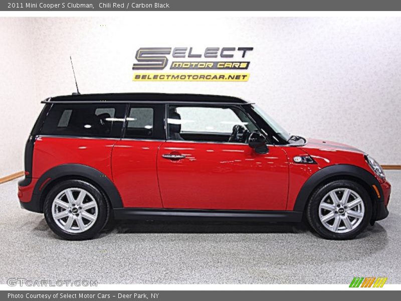 Chili Red / Carbon Black 2011 Mini Cooper S Clubman