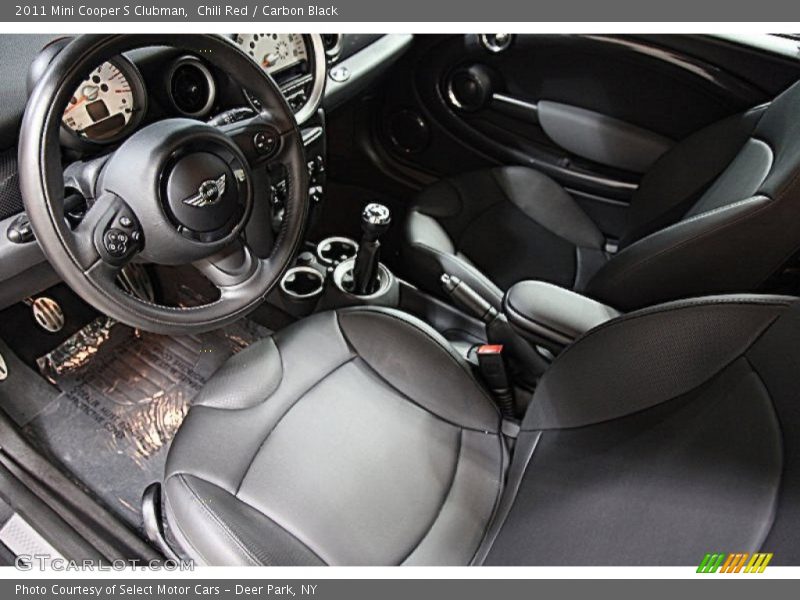Chili Red / Carbon Black 2011 Mini Cooper S Clubman
