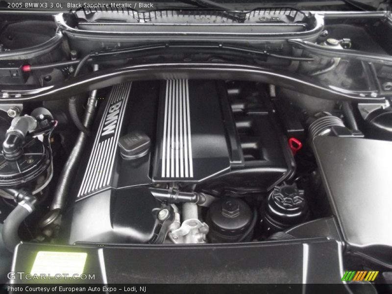 Black Sapphire Metallic / Black 2005 BMW X3 3.0i