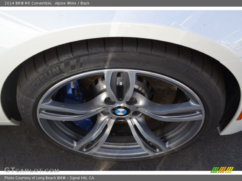 Alpine White / Black 2014 BMW M6 Convertible