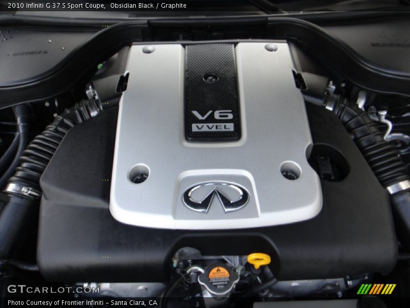  2010 G 37 S Sport Coupe Engine - 3.7 Liter DOHC 24-Valve CVTCS V6