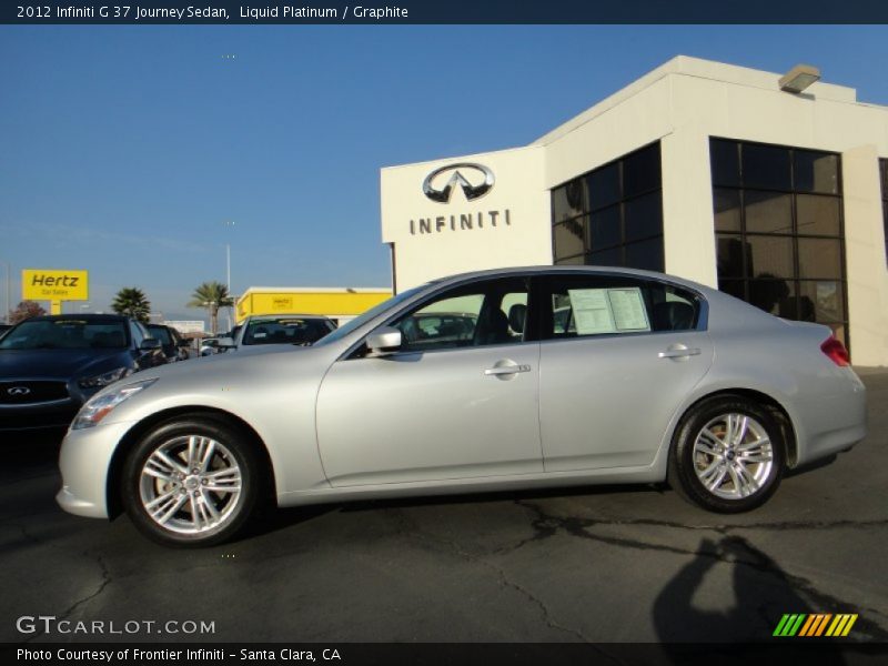  2012 G 37 Journey Sedan Liquid Platinum