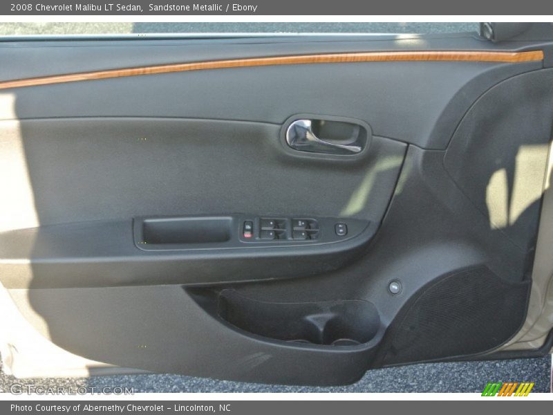 Sandstone Metallic / Ebony 2008 Chevrolet Malibu LT Sedan