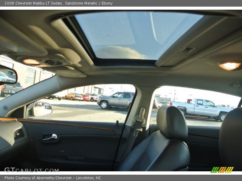 Sandstone Metallic / Ebony 2008 Chevrolet Malibu LT Sedan