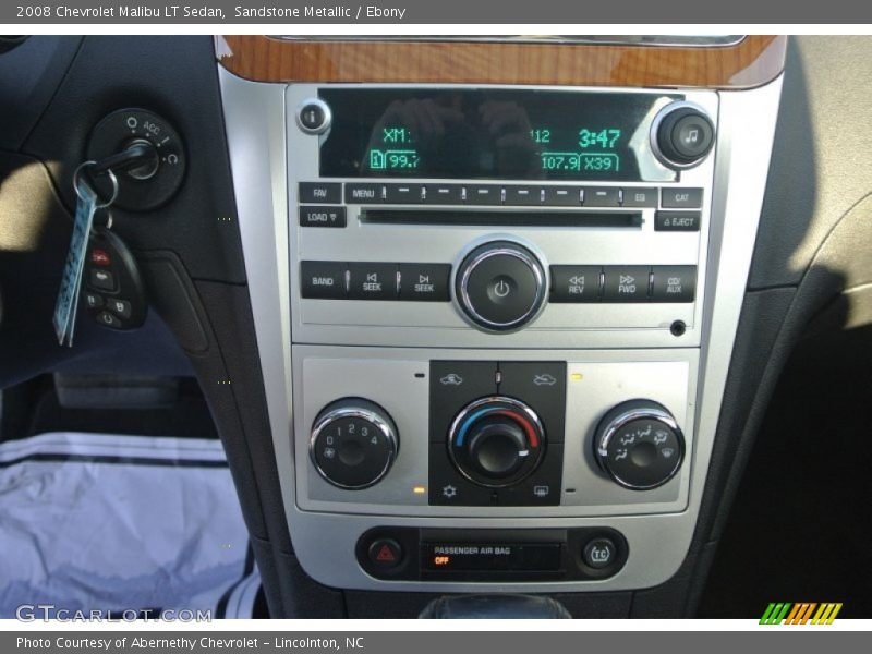 Sandstone Metallic / Ebony 2008 Chevrolet Malibu LT Sedan