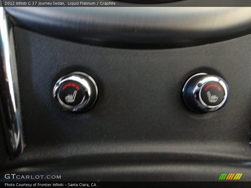 Liquid Platinum / Graphite 2012 Infiniti G 37 Journey Sedan