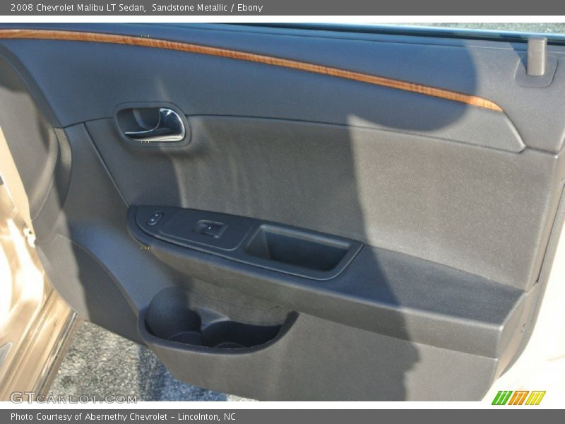 Sandstone Metallic / Ebony 2008 Chevrolet Malibu LT Sedan