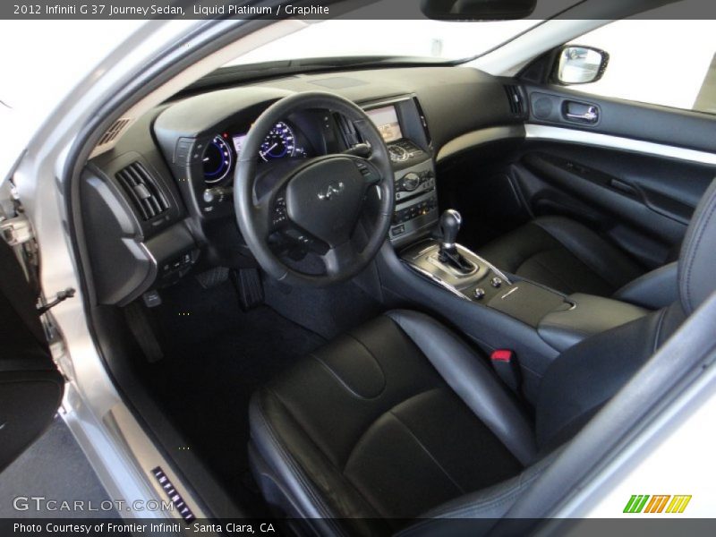 Liquid Platinum / Graphite 2012 Infiniti G 37 Journey Sedan