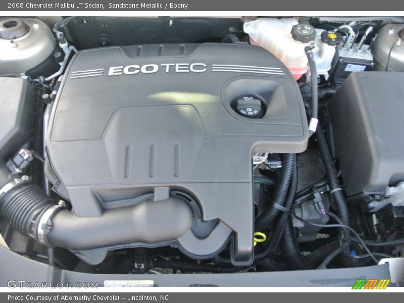 Sandstone Metallic / Ebony 2008 Chevrolet Malibu LT Sedan