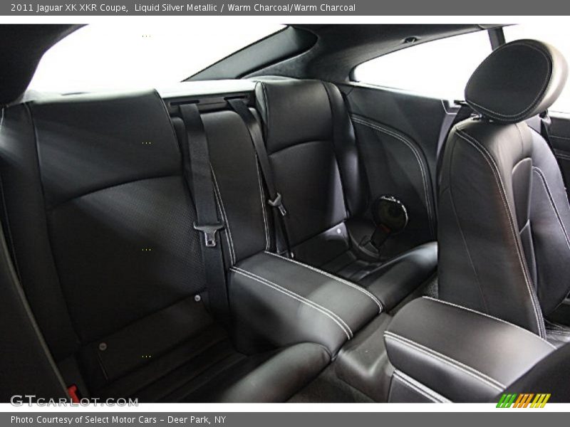 Liquid Silver Metallic / Warm Charcoal/Warm Charcoal 2011 Jaguar XK XKR Coupe
