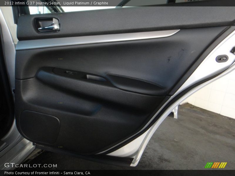 Liquid Platinum / Graphite 2012 Infiniti G 37 Journey Sedan