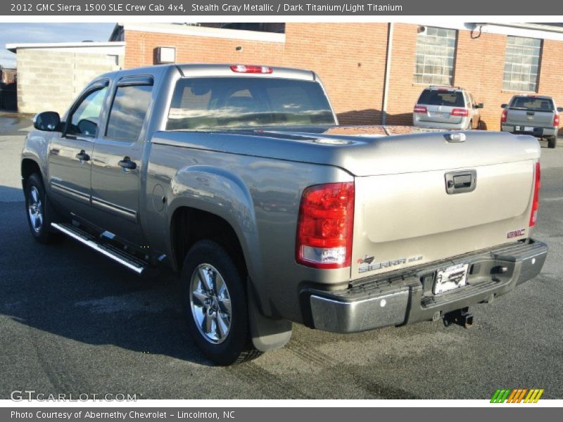 Stealth Gray Metallic / Dark Titanium/Light Titanium 2012 GMC Sierra 1500 SLE Crew Cab 4x4