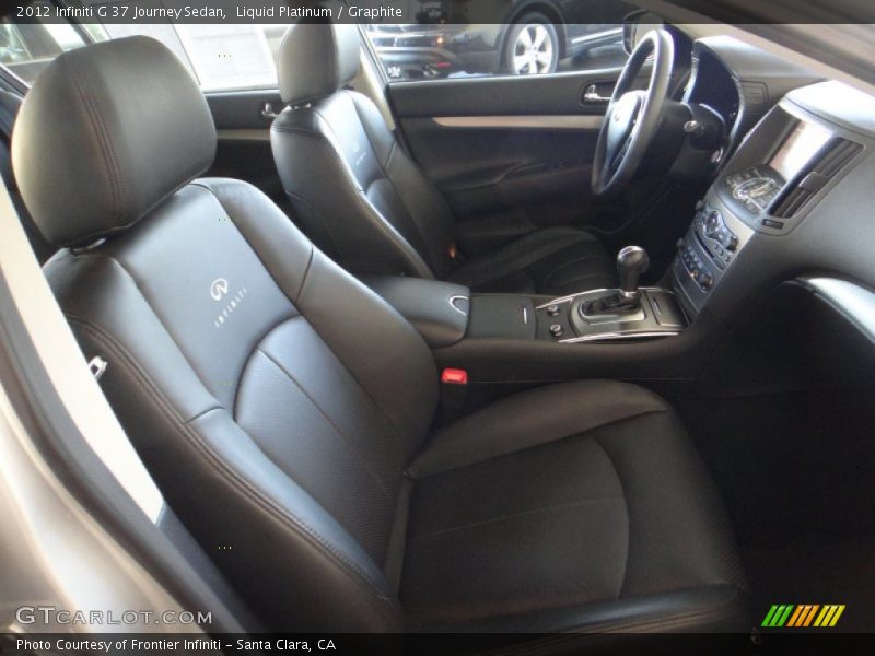 Liquid Platinum / Graphite 2012 Infiniti G 37 Journey Sedan