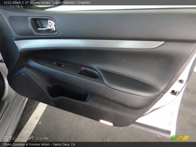 Liquid Platinum / Graphite 2012 Infiniti G 37 Journey Sedan