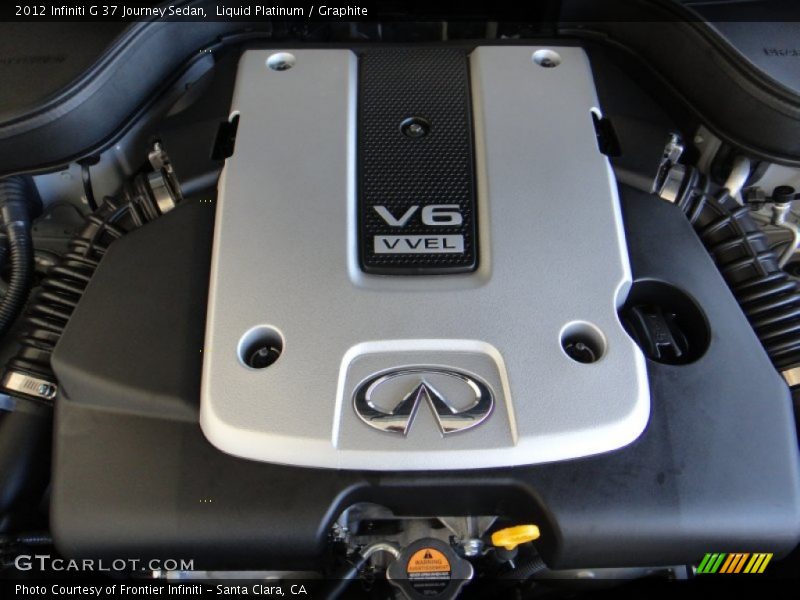 Liquid Platinum / Graphite 2012 Infiniti G 37 Journey Sedan