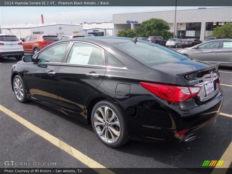 Phantom Black Metallic / Black 2014 Hyundai Sonata SE 2.0T