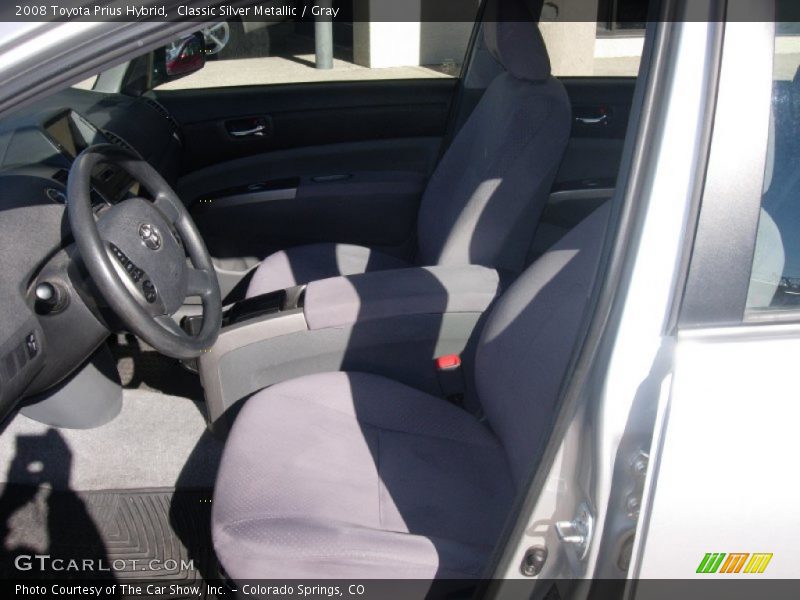 Classic Silver Metallic / Gray 2008 Toyota Prius Hybrid