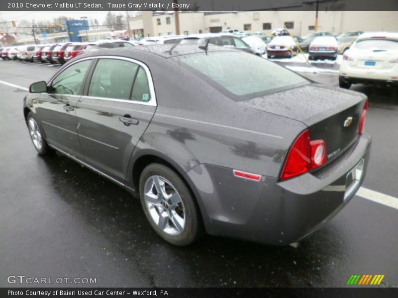 Taupe Gray Metallic / Ebony 2010 Chevrolet Malibu LT Sedan