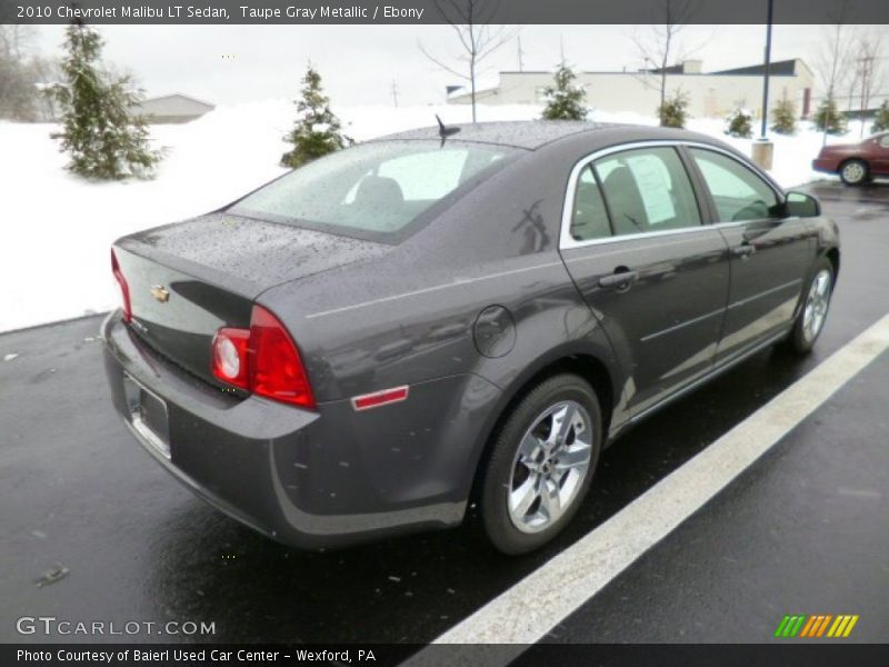 Taupe Gray Metallic / Ebony 2010 Chevrolet Malibu LT Sedan