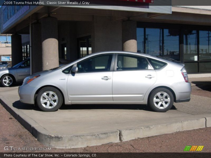 Classic Silver Metallic / Gray 2008 Toyota Prius Hybrid