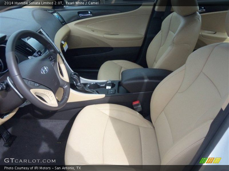 Front Seat of 2014 Sonata Limited 2.0T