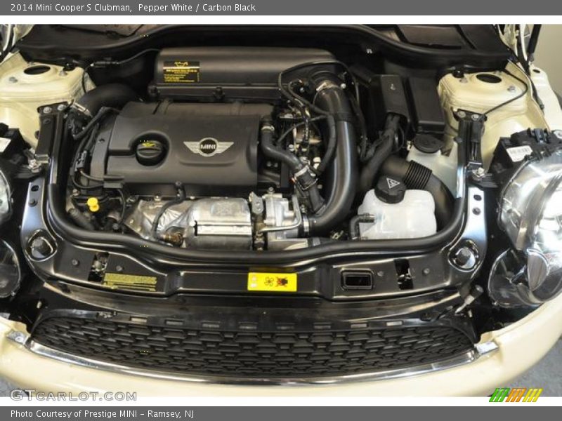  2014 Cooper S Clubman Engine - 1.6 Liter Twin Scroll Turbocharged DI DOHC 16-Valve VVT 4 Cylinder