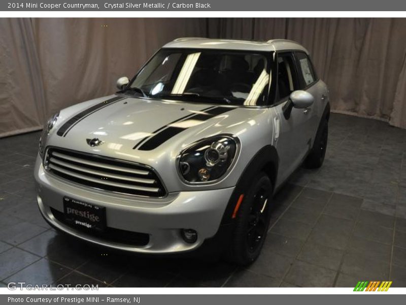 Crystal Silver Metallic / Carbon Black 2014 Mini Cooper Countryman