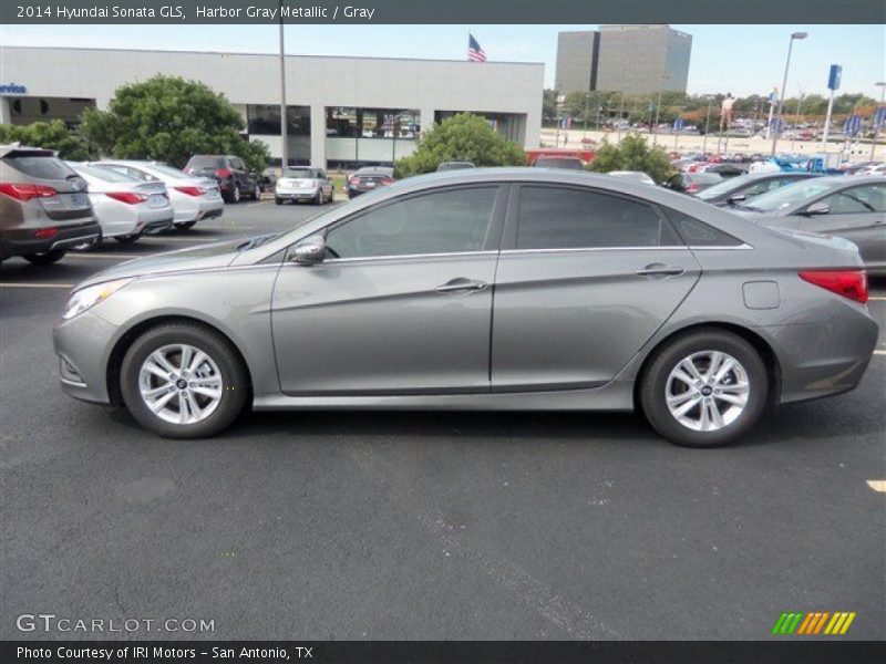 Harbor Gray Metallic / Gray 2014 Hyundai Sonata GLS