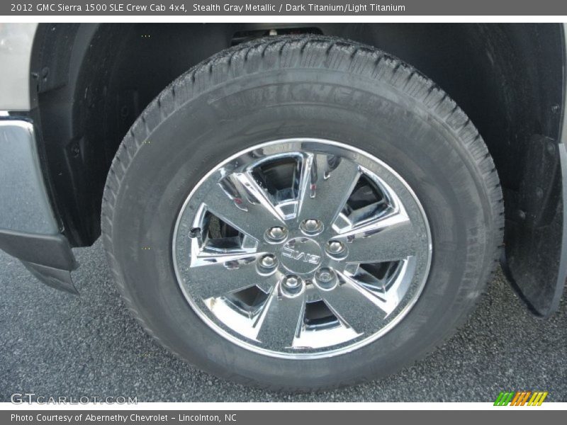 Stealth Gray Metallic / Dark Titanium/Light Titanium 2012 GMC Sierra 1500 SLE Crew Cab 4x4