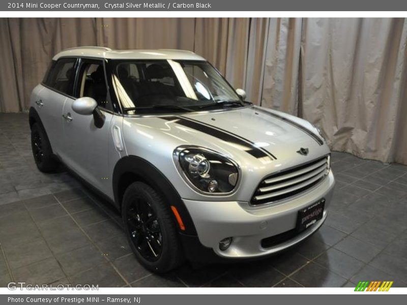 Crystal Silver Metallic / Carbon Black 2014 Mini Cooper Countryman