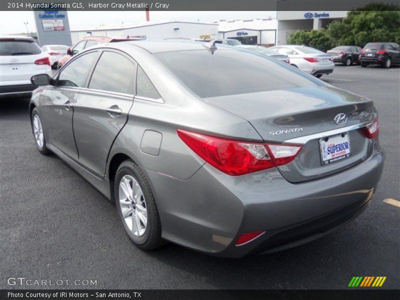 Harbor Gray Metallic / Gray 2014 Hyundai Sonata GLS