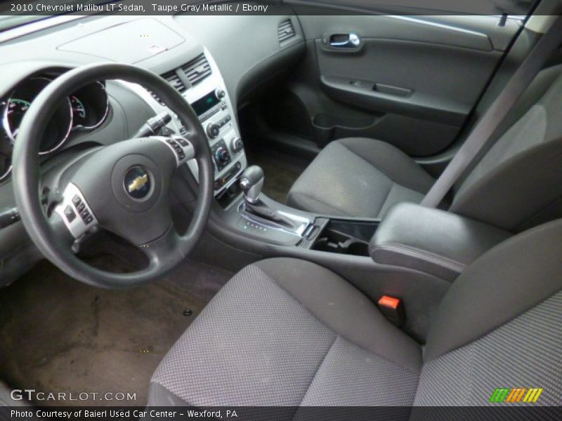 Taupe Gray Metallic / Ebony 2010 Chevrolet Malibu LT Sedan
