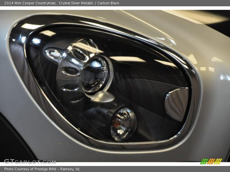 Crystal Silver Metallic / Carbon Black 2014 Mini Cooper Countryman