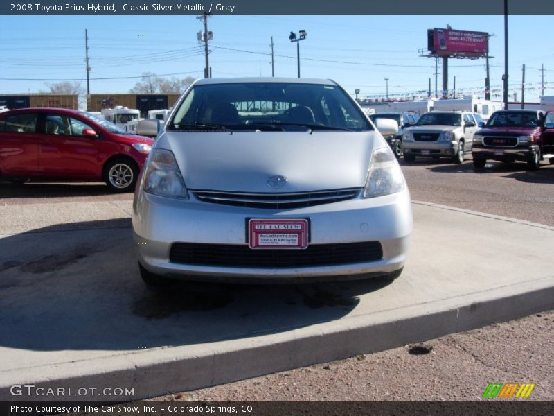 Classic Silver Metallic / Gray 2008 Toyota Prius Hybrid