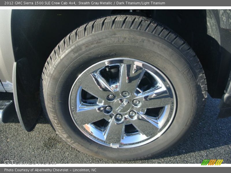 Stealth Gray Metallic / Dark Titanium/Light Titanium 2012 GMC Sierra 1500 SLE Crew Cab 4x4