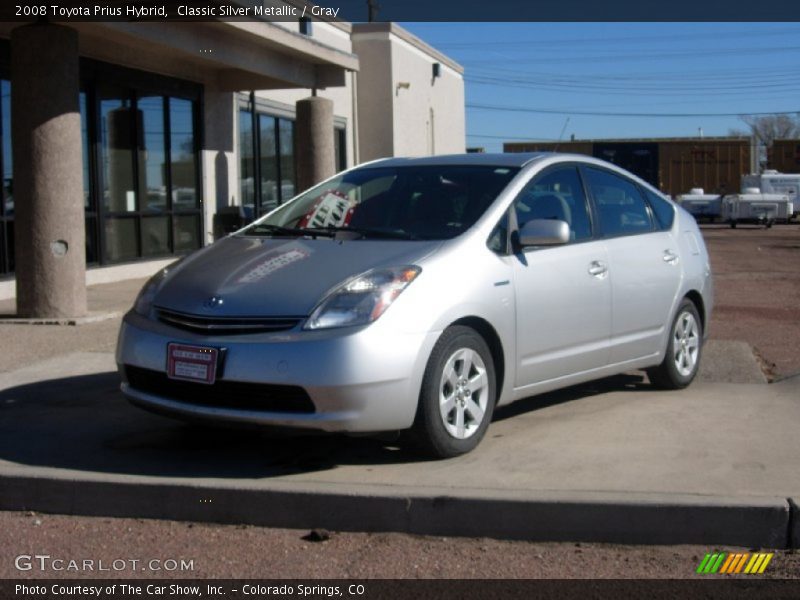 Classic Silver Metallic / Gray 2008 Toyota Prius Hybrid
