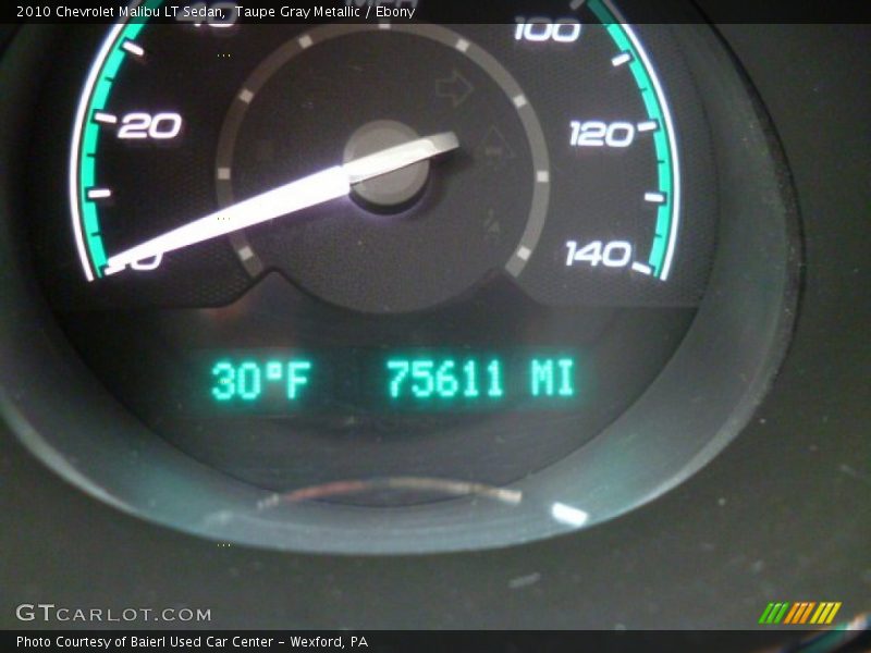 Taupe Gray Metallic / Ebony 2010 Chevrolet Malibu LT Sedan