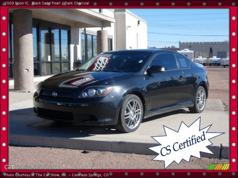 Black Sand Pearl / Dark Charcoal 2009 Scion tC