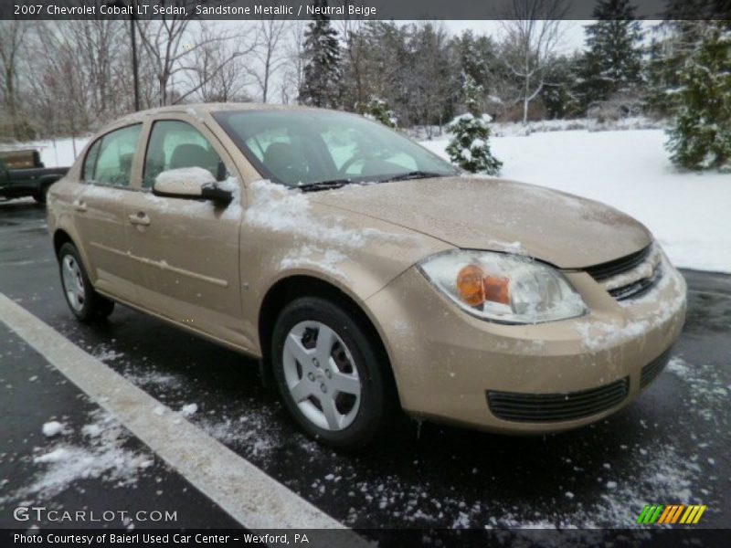 Sandstone Metallic / Neutral Beige 2007 Chevrolet Cobalt LT Sedan