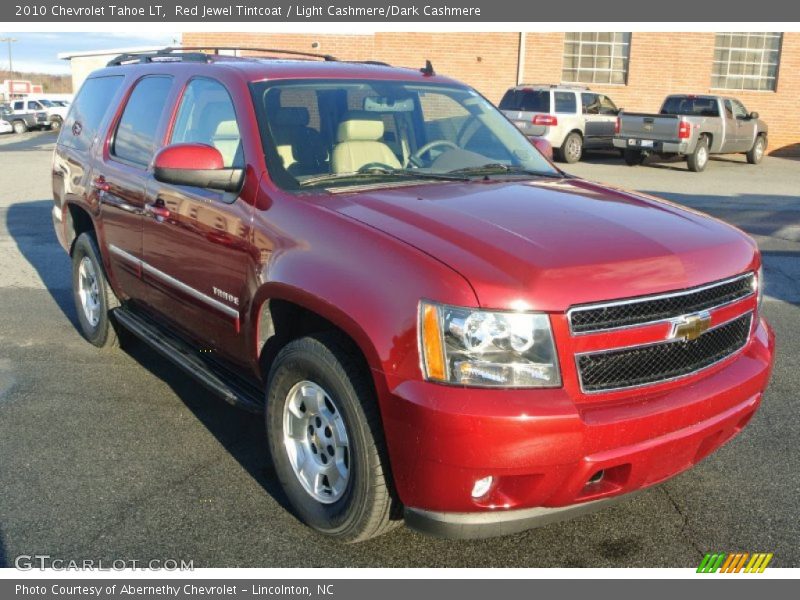 Red Jewel Tintcoat / Light Cashmere/Dark Cashmere 2010 Chevrolet Tahoe LT
